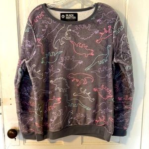 Black Matter XL Dinosaur Sweater